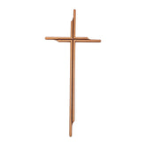 Croce monumentale in ottone, 53 x 24 cm